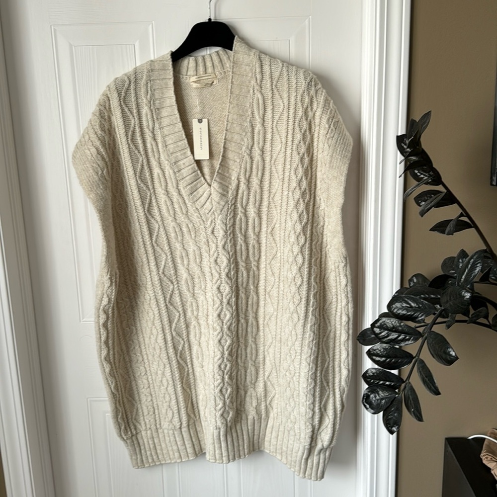 Anthropology vest NWT